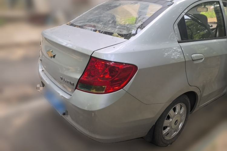 Used Chevrolet Sail 2010 Sedan 1.4L AMT Excellence Edition Rear Right 45 Deg