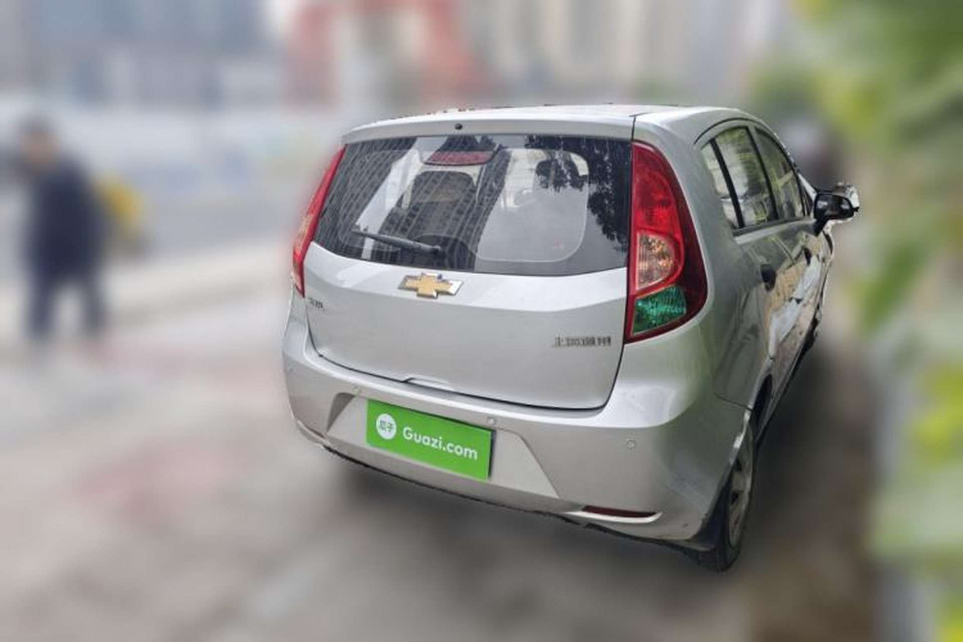 Used Chevrolet Sail 2010 Hatchback 1.2L AMT Ideal Edition Rear Right 45 Deg