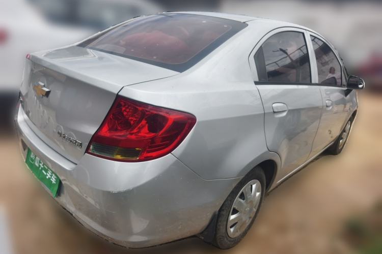 Used Chevrolet Sail 2010 Sedan 1.4L AMT Excellence Edition Rear Right 45 Deg