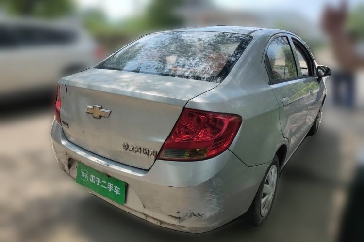Used Chevrolet Sail 2010 Sedan 1.4L AMT Excellence Edition Rear Right 45 Deg