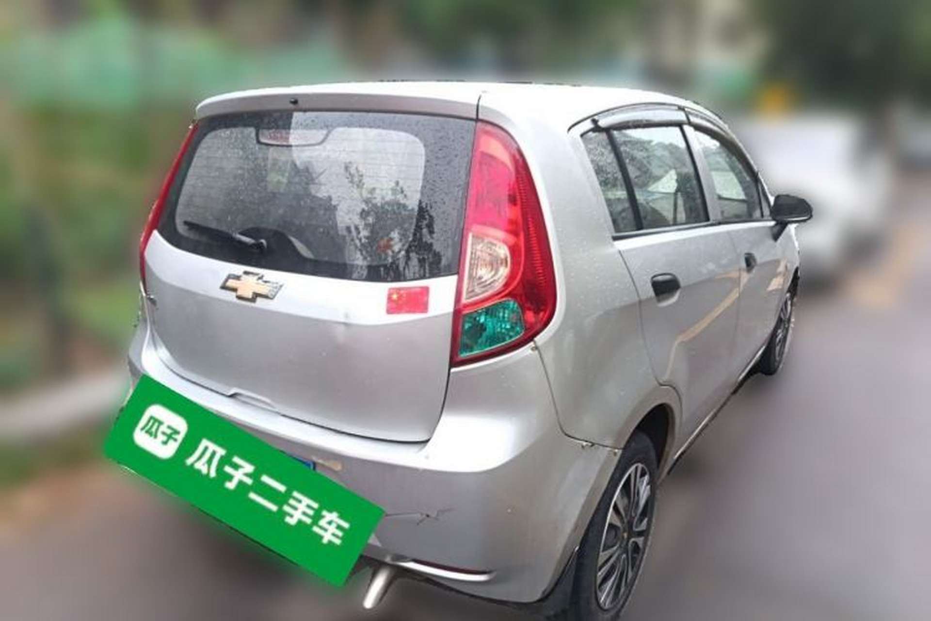 Used Chevrolet Sail 2010 Hatchback 1.2L AMT Ideal Edition Rear Right 45 Deg