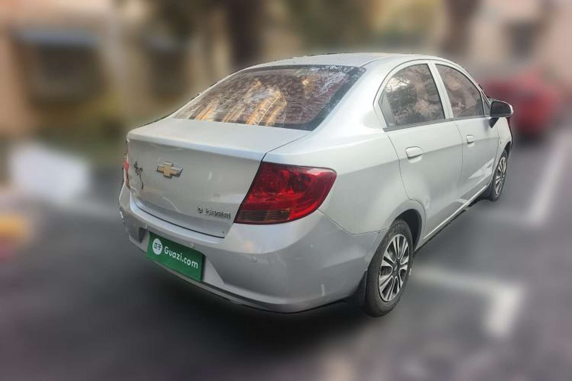 Used Chevrolet Sail 2010 Sedan 1.4L Manual Enjoyment Edition Rear Right 45 Deg