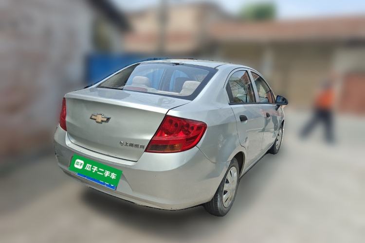 Used Chevrolet Sail 2010 Sedan 1.2L AMT Ideal Edition Rear Right 45 Deg