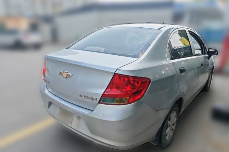 Used Chevrolet Sail 2010 Sedan 1.2L Manual Warm Edition Rear Right 45 Deg