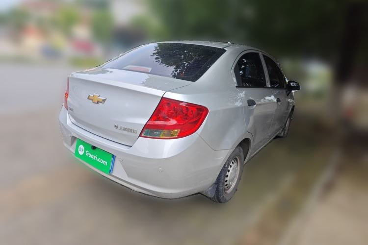 Used Chevrolet Sail 2010 Sedan 1.2L Manual Fashion Edition Rear Right 45 Deg