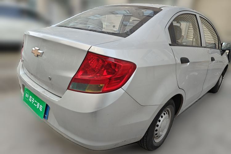 Used Chevrolet Sail 2010 Sedan 1.2L Manual Fashion Edition Rear Right 45 Deg