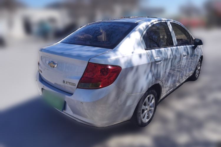 Used Chevrolet Sail 2010 Sedan 1.4L Manual Enjoyment Edition Rear Right 45 Deg