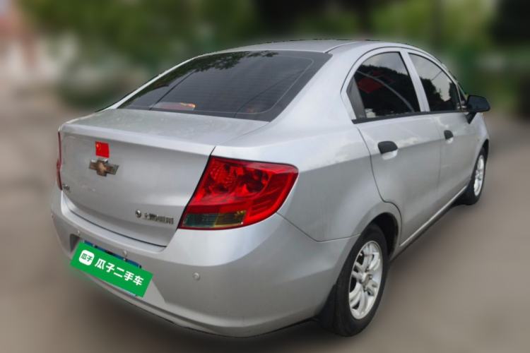 Used Chevrolet Sail 2010 Sedan 1.2L Manual Fashion Edition Rear Right 45 Deg