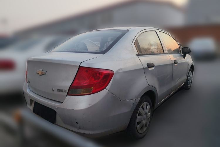 Used Chevrolet Sail 2010 Sedan 1.2L AMT Ideal Edition Rear Right 45 Deg