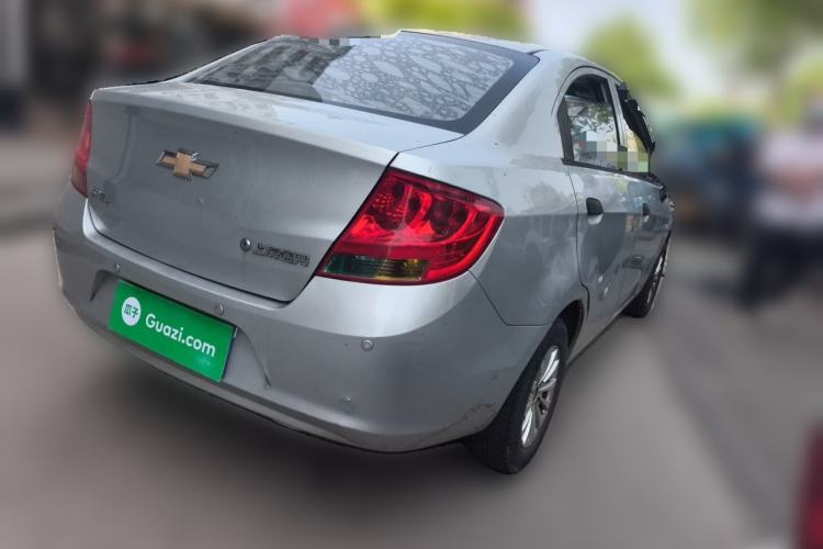 Used Chevrolet Sail 2010 Sedan 1.2L Manual Warm Edition Rear Right 45 Deg
