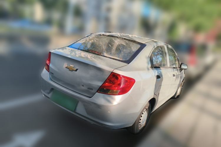 Used Chevrolet Sail 2010 Sedan 1.2L Manual Warm Edition Rear Right 45 Deg