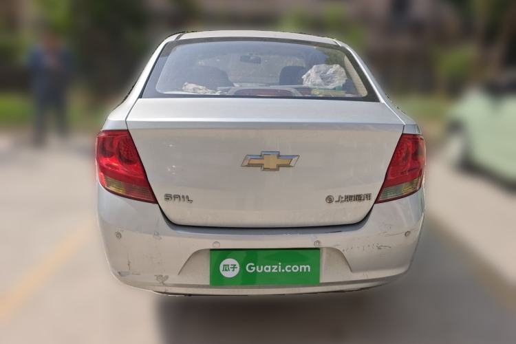 Used Chevrolet Sail 2010 Sedan 1.4L Manual Ideal Edition Rear