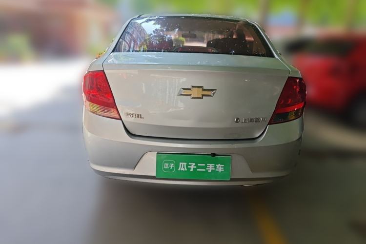 Used Chevrolet Sail 2010 Sedan 1.4L Manual Ideal Edition Rear
