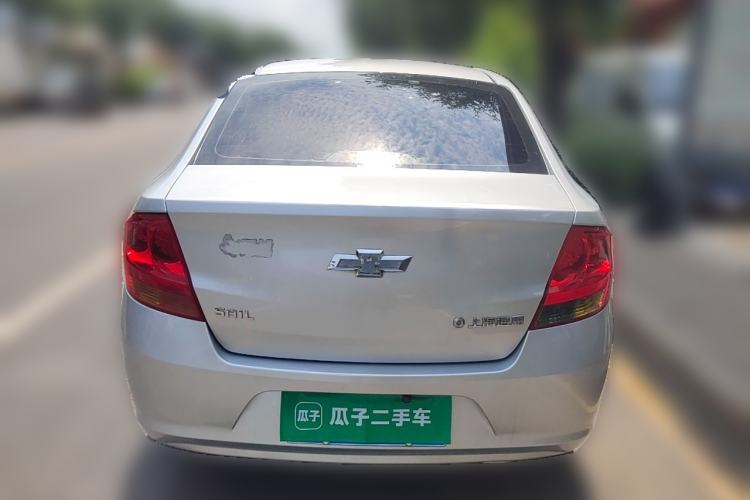 Used Chevrolet Sail 2010 Hatchback 1.2L Manual Warm Edition Rear