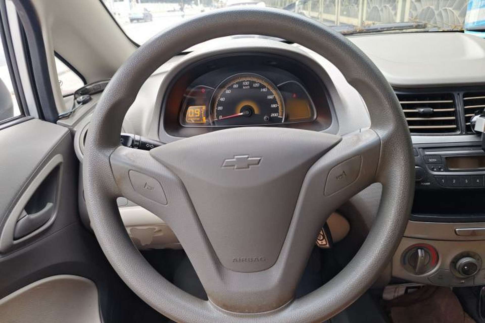 Used Chevrolet Sail 2010 Hatchback 1.2L AMT Ideal Edition Steering Wheel