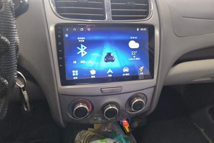 Used Chevrolet Sail 2010 Sedan 1.2L Manual Warm Edition Audio And AC Panel