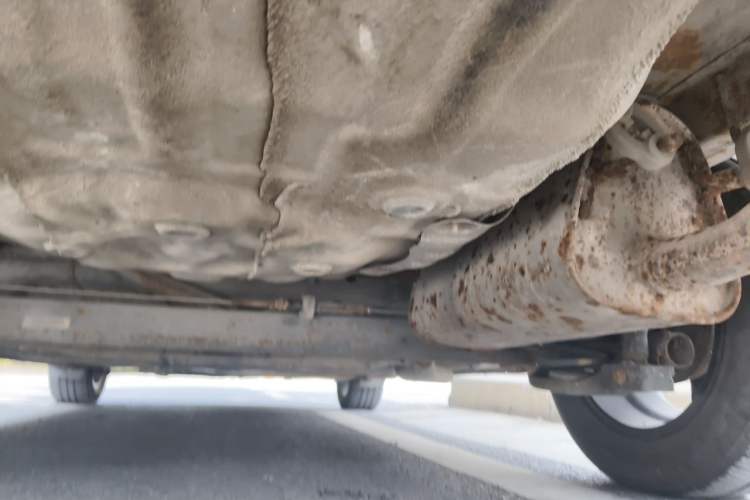 Used Chevrolet Sail 2010 Sedan 1.2L Manual Warm Edition Chassis Rear