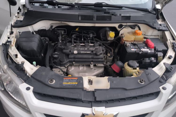 Used Chevrolet Sail 2010 Sedan 1.4L Manual Ideal Edition Engine Bay