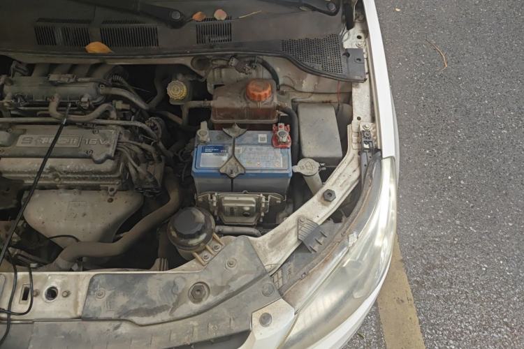 Used Chevrolet Sail 2010 Hatchback 1.2L AMT Ideal Edition Engine Bay Left