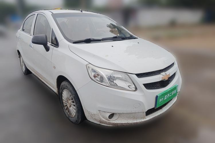Used Chevrolet Sail 2010 Hatchback 1.2L Manual Warm Edition Front Right 45 Deg