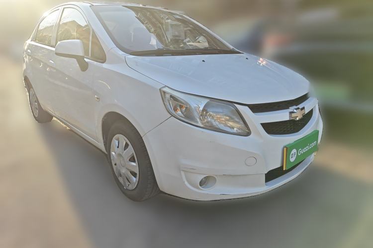 Used Chevrolet Sail 2010 Sedan 1.4L Manual Enjoyment Edition Front Right 45 Deg