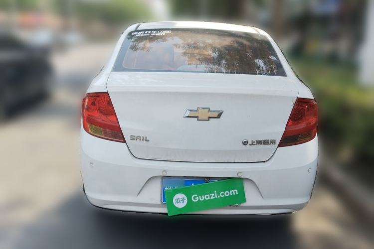 Used Chevrolet Sail 2010 Sedan 1.2L Manual Warm Edition Rear