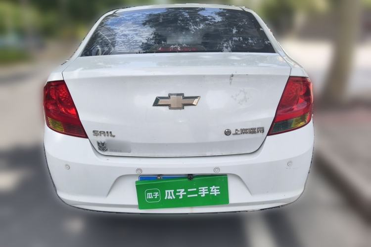 Used Chevrolet Sail 2010 Sedan 1.2L Manual Warm Edition Rear