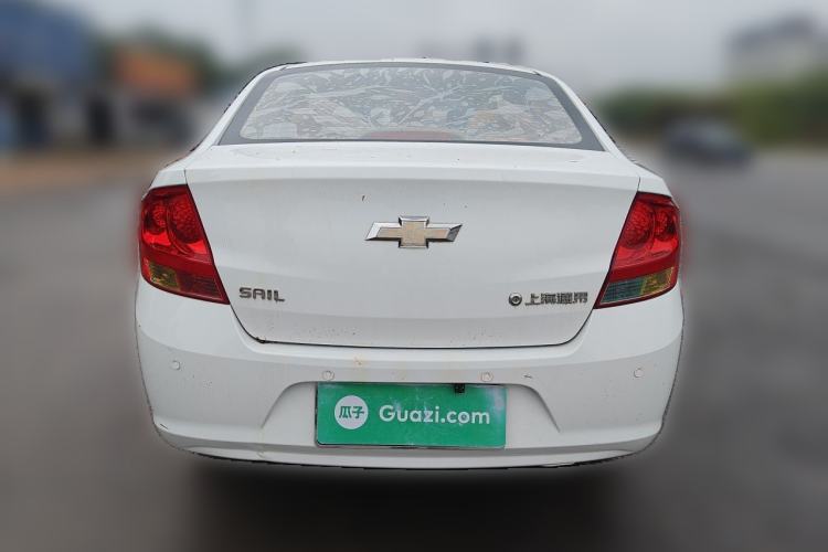 Used Chevrolet Sail 2010 Hatchback 1.2L Manual Warm Edition Rear