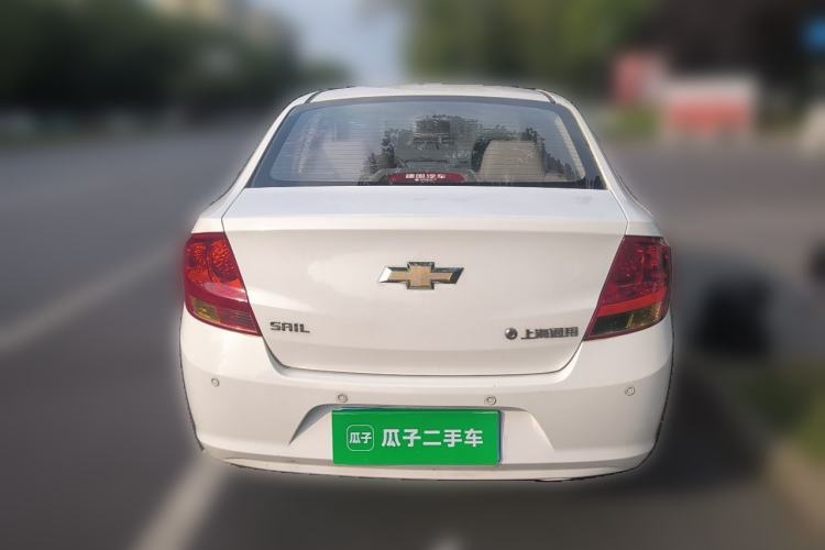 Used Chevrolet Sail 2010 Sedan 1.4L Manual Ideal Edition Rear