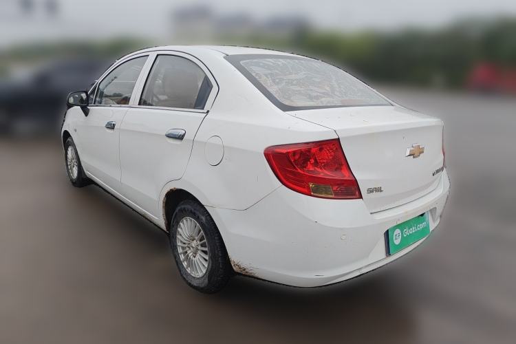 Used Chevrolet Sail 2010 Hatchback 1.2L Manual Warm Edition Rear Left 45 Deg