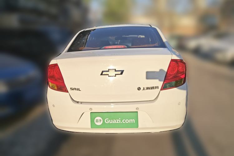 Used Chevrolet Sail 2010 Sedan 1.4L Manual Enjoyment Edition Rear