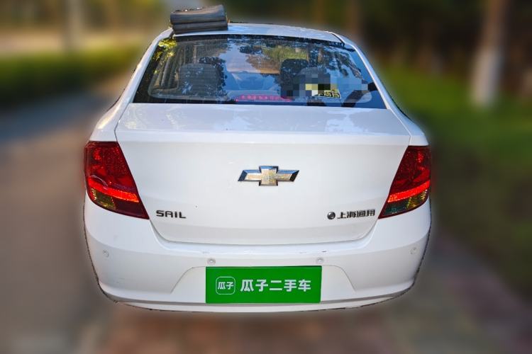 Used Chevrolet Sail 2010 Sedan 1.4L Manual Ideal Edition Rear
