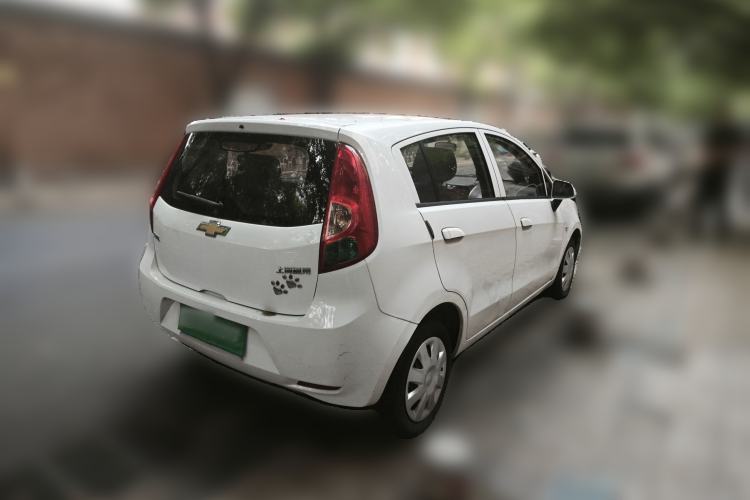 Used Chevrolet Sail 2010 Hatchback 1.2L AMT Ideal Edition Rear Right 45 Deg