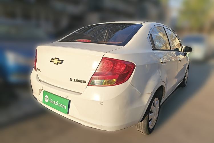 Used Chevrolet Sail 2010 Sedan 1.4L Manual Enjoyment Edition Rear Right 45 Deg