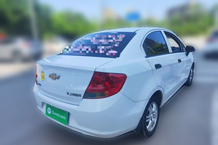 Used Chevrolet Sail 2010 Sedan 1.2L AMT Ideal Edition Rear Right 45 Deg