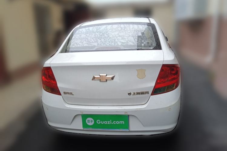 Used Chevrolet Sail 2010 Sedan 1.2L Manual Fashion Edition Rear
