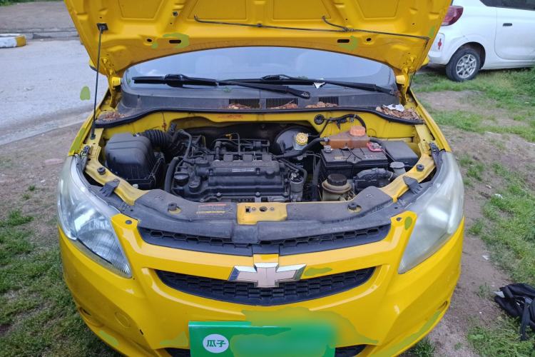 Used Chevrolet Sail 2010 Hatchback 1.4L AMT Elite Edition Engine Bay