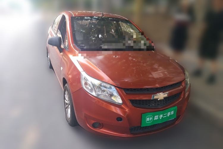 Used Chevrolet Sail 2010 Sedan 1.2L Manual Warm Edition Front Right 45 Deg
