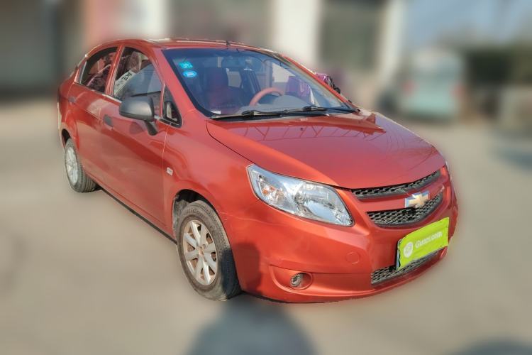 Used Chevrolet Sail 2010 Sedan 1.2L Manual Fashion Edition Front Right 45 Deg