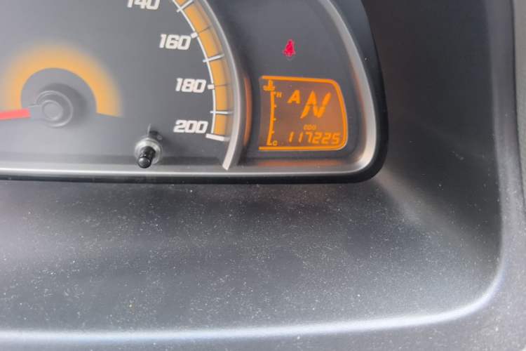 Used Chevrolet Sail 2010 Hatchback 1.2L AMT Ideal Edition Odometer Close Up