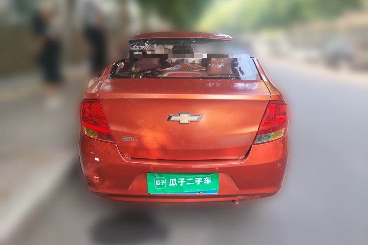 Used Chevrolet Sail 2010 Sedan 1.2L Manual Warm Edition Rear