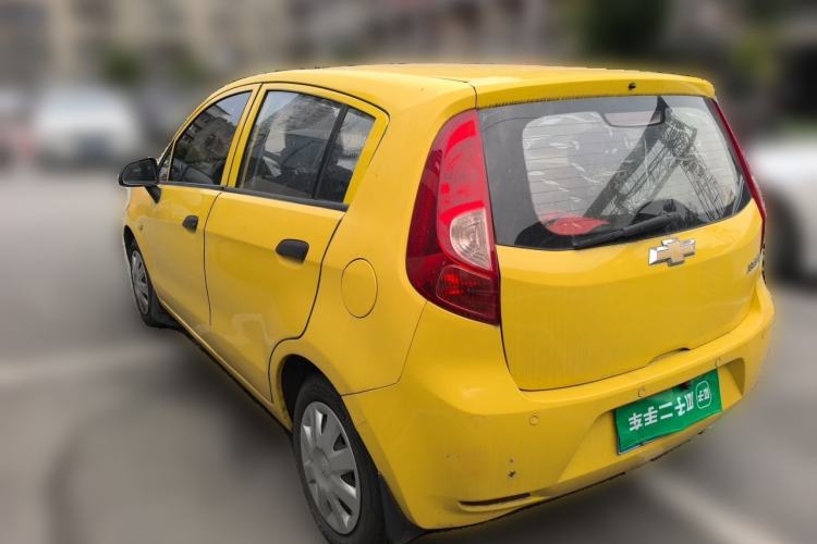 Used Chevrolet Sail 2010 Hatchback 1.2L AMT Ideal Edition Rear Left 45 Deg