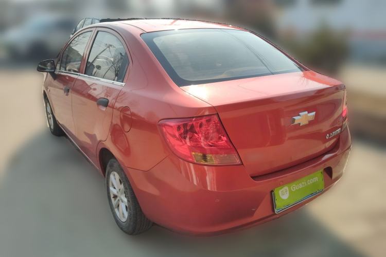 Used Chevrolet Sail 2010 Sedan 1.2L Manual Fashion Edition Rear Left 45 Deg