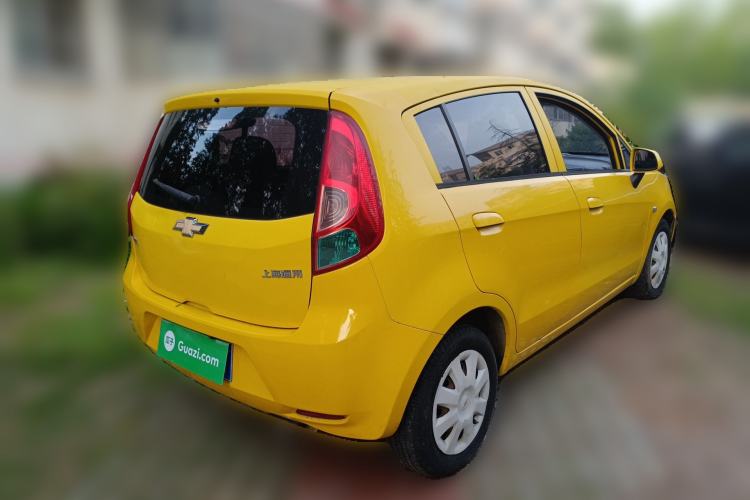 Used Chevrolet Sail 2010 Hatchback 1.4L AMT Elite Edition Rear Right 45 Deg