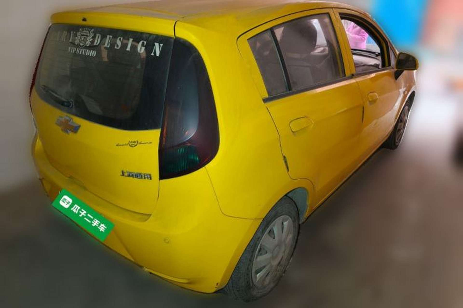 Used Chevrolet Sail 2010 Hatchback 1.4L AMT Elite Edition Rear Right 45 Deg