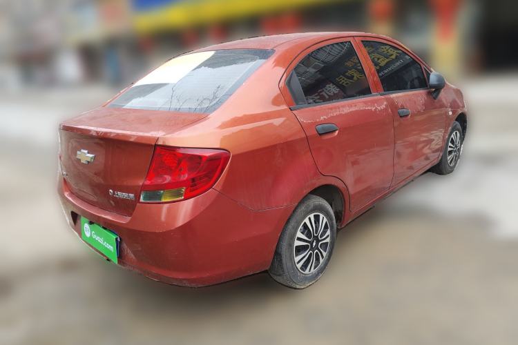 Used Chevrolet Sail 2010 Sedan 1.2L Manual Fashion Edition Rear Right 45 Deg