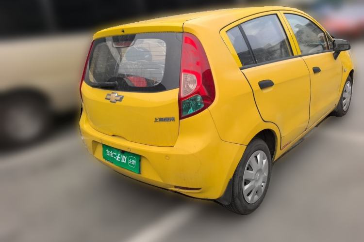 Used Chevrolet Sail 2010 Hatchback 1.2L AMT Ideal Edition Rear Right 45 Deg