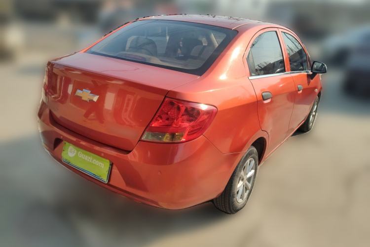 Used Chevrolet Sail 2010 Sedan 1.2L Manual Fashion Edition Rear Right 45 Deg