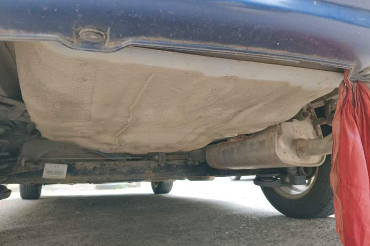 Used Chevrolet Sail 2011 Sedan 1.4L Manual Happiness Edition Chassis Rear
