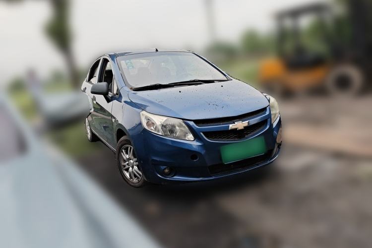 Used Chevrolet Sail 2011 Sedan 1.4L Manual Happiness Edition Front Right 45 Deg